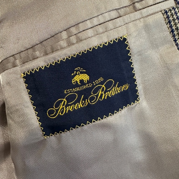 Brooks Brothers Houndstooth Blazer - Picture 5 of 8